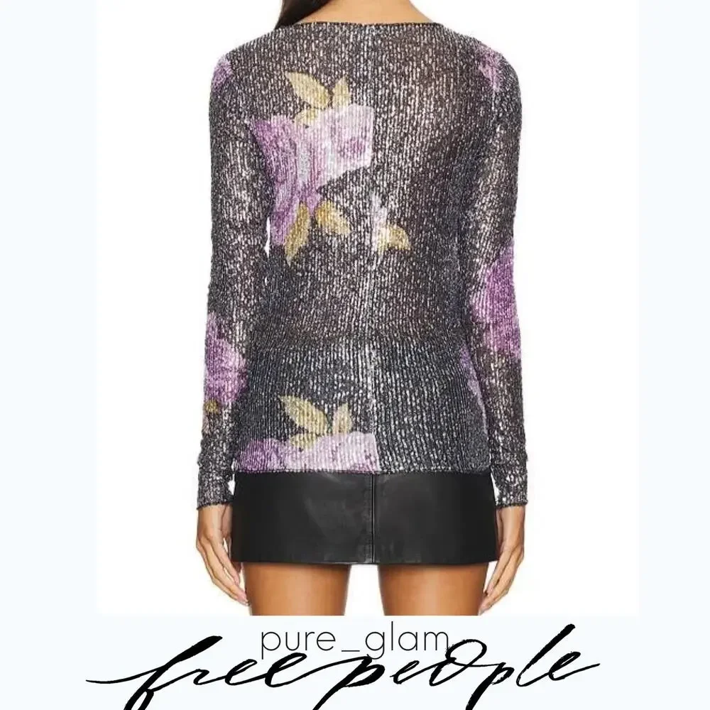 Free People sequin top